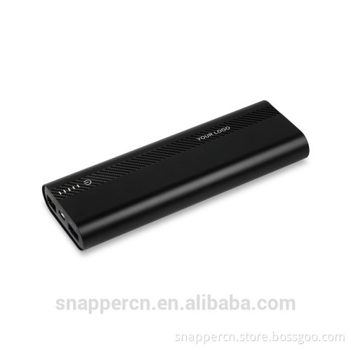 2017 QC3.0 18650 USB Battery Portable Power Bank 12600mAh